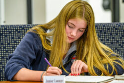 Girl Student Study